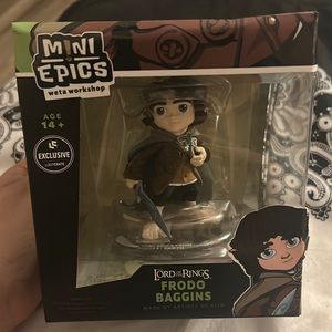 The Lord Of The Rings Frodo Baggins figure, it’s a LootCrate Exclusive.